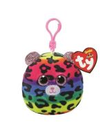 Squish-a-Boos Dotty - leopard 8,5cm brelok