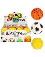 Piłka antystresowa 7cm Sport mix