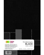 Filc dekoracyjny czarny 10szt HAPPY COLOR