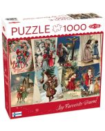 Puzzle 1000 Vintage Christmas Cards