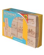 Domino drewniane - pojazdy
