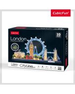 Puzzle 3D Cityline Londyn led
