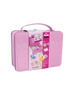 Klocki Plus-Plus Big metal. różowa walizeczka 70el