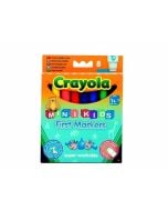 Flamastry zmywalne superwytrzymałe 8 kol CRAYOLA