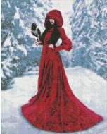 Diamentowa mozaika - Zimowe piękno 40x50cm