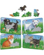 Układanka Koty i psy Mini