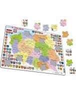 Układanka Mapa Polska polityczna Maxi