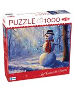 Puzzle 1000 Happy Snowman