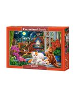 Puzzle 1500 Kittens on the Roof CASTOR