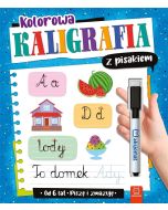 Kolorowa kaligrafia z pisakiem