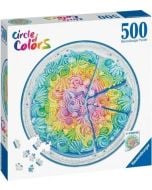 Puzzle 500 Paleta kolorów: ciacho