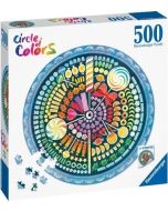 Puzzle 500 Paleta kolorów: cukierki