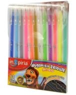 Długopisy żelowe 12 kolorów