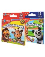 Kredki świecowe 12 kolorów