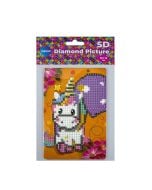 Diamentowa mozaika ze sztalugą - Jednorożec 10x15