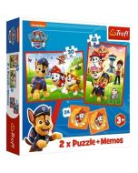 Puzzle 2w1 + memos - Psia ekipa w akcji TREFL