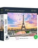 Puzzle 1000 Romantic Sunset: Eiffel Tower TREFL