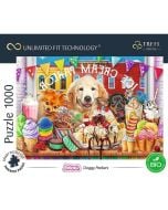 Puzzle 1000 Cuteness Overload: Doggy Peekers TREFL