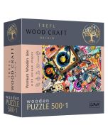 Puzzle drewniane 500+1 W świecie muzyki TREFL