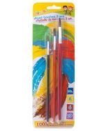 Pędzelki 4-6-10 3szt