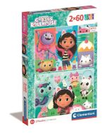 Puzzle 2x60 Super Kolor Gabby's Dollhouse
