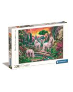 Puzzle 2000 HQ Classical Garden Unicorns