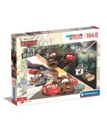 Puzzle 104 Maxi Super Kolor Disney Cars