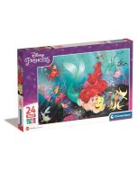 Puzzle 24 Maxi Super Kolor Disney Little Memaid