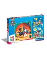 Puzzle 3x48 Super Kolor Psi Patrol