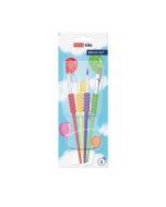 Pędzelki 4szt mix EASY