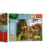Puzzle 20 miniMaxi Poznaj świat dinozaurów 2 TREFL