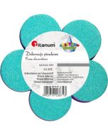 Dekoracje piankowe kwiaty 12szt