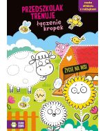 Przedszkolak trenuje łączenie kropek. Życie na wsi