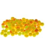 Pompony żółte 10mm 100szt