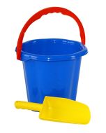 Wiaderko duże z łopatką MIX