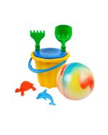 Komplet do piasku z piłką MIX