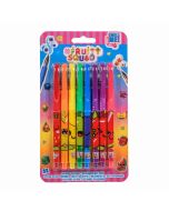 Pachnące długopisy żelowe 8szt FRUITYSQUAD