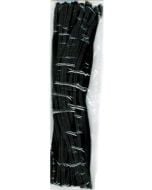 Druciki kreatywne czarne 40szt