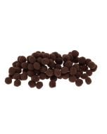 Pompony brązowe 10mm 100szt