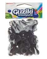 Guziki kreatywne czarne 40g