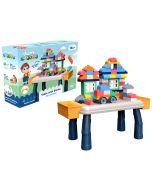 Stół z klockami 80el