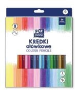 Kredki ołówkowe Regular 24 kolory