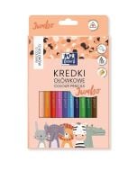 Kredki ołówkowe Kids Jumbo 12 kolorów
