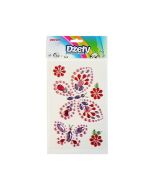 Dżety samoprzylepne Motylki