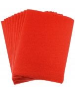 Filc A4 czerwony 2mm 10szt