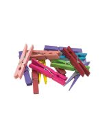 Klamerki kolorowe 7,5cm 12szt