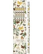 Ołówki ozdobne STPEN11 motyle - zestaw 6 sztuk