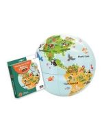 Globus 30 cm - Małe Zwierzęta Natury, piłka