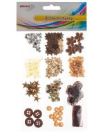 Zestaw kreatywny brązowy