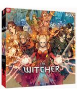 Puzzle 500 Wiedźmin: Scoia'tael